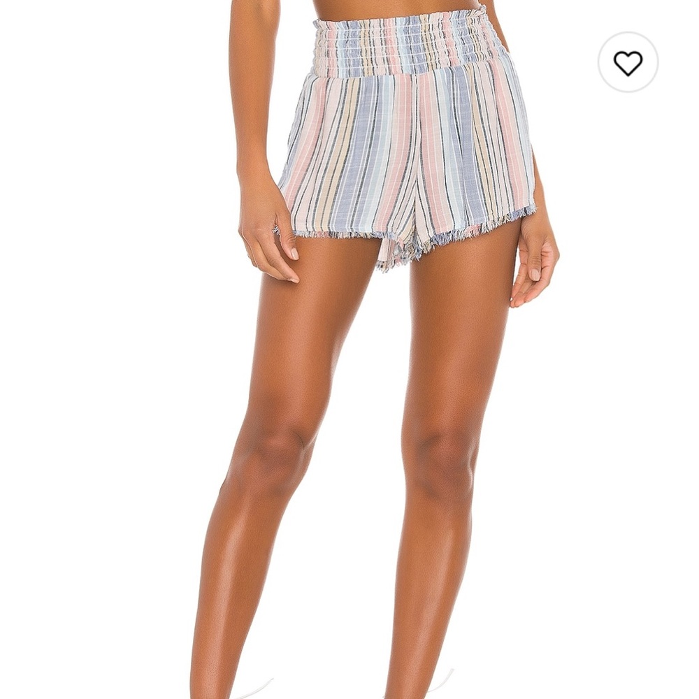 Revolve Bella Dahl Fray Hem Shorts